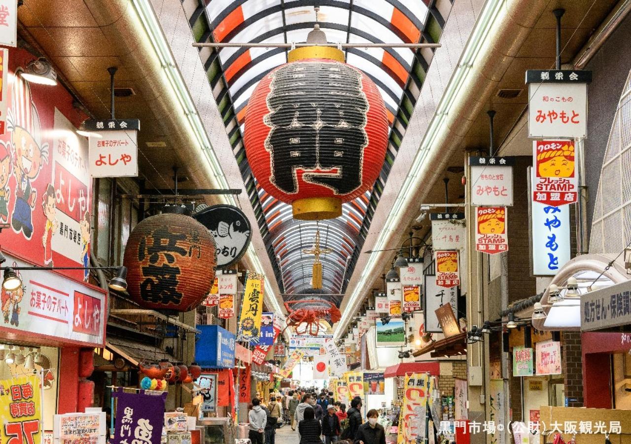 Apa Hotel Namba Shinsaibashi Nishi Osaka Exteriör bild